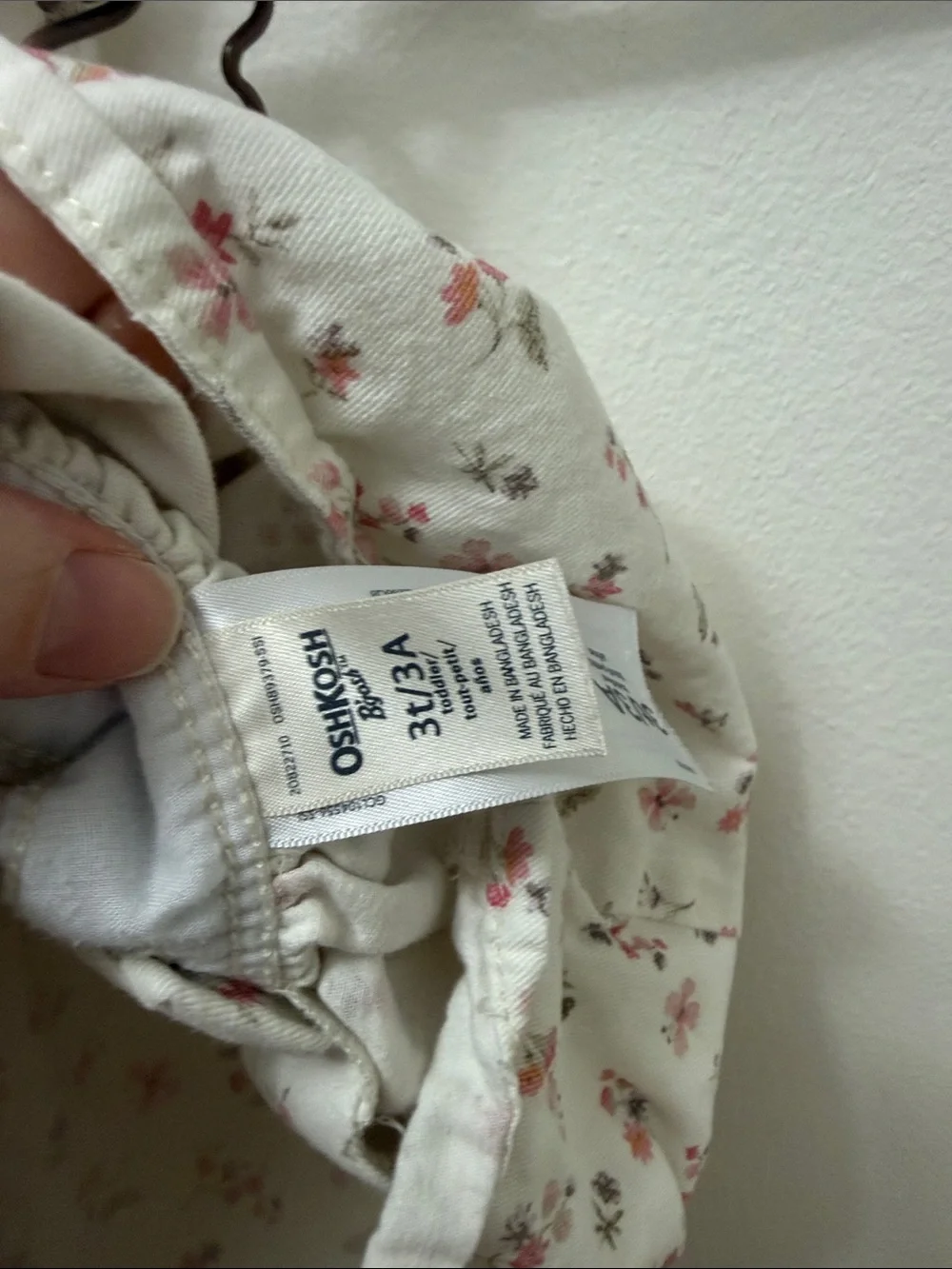 OshKosh B'Gosh Kids Floral Overall Dress